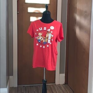 Disney/Pixar toy story USA graphic t-shirt!